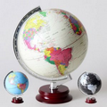 8 Inches Globe with Wooden Base